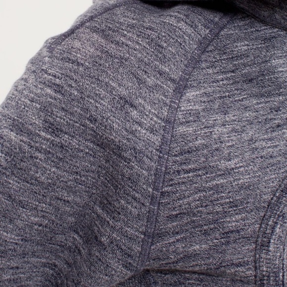 Rare Lululemon Scuba Hoodie Jacket Deep Indigo 2012 Retired Edition Size 6 - Picture 5 of 10